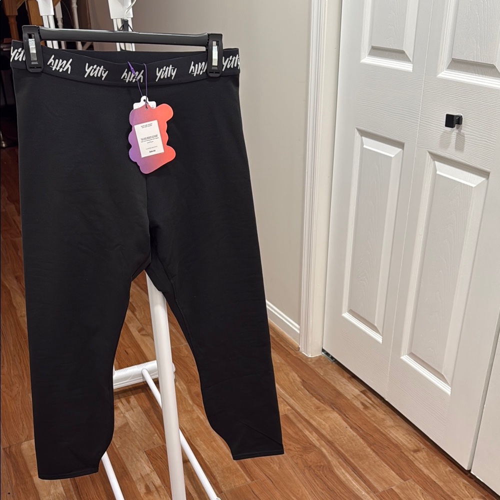 Yitty black high waist leggings.